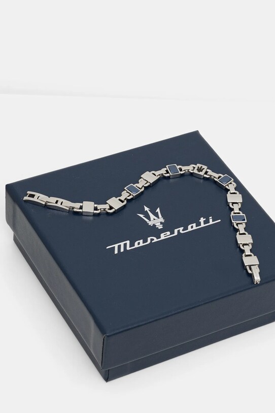 Akcesoria Maserati bransoletka CERAMIC JM424ATZ42 srebrny