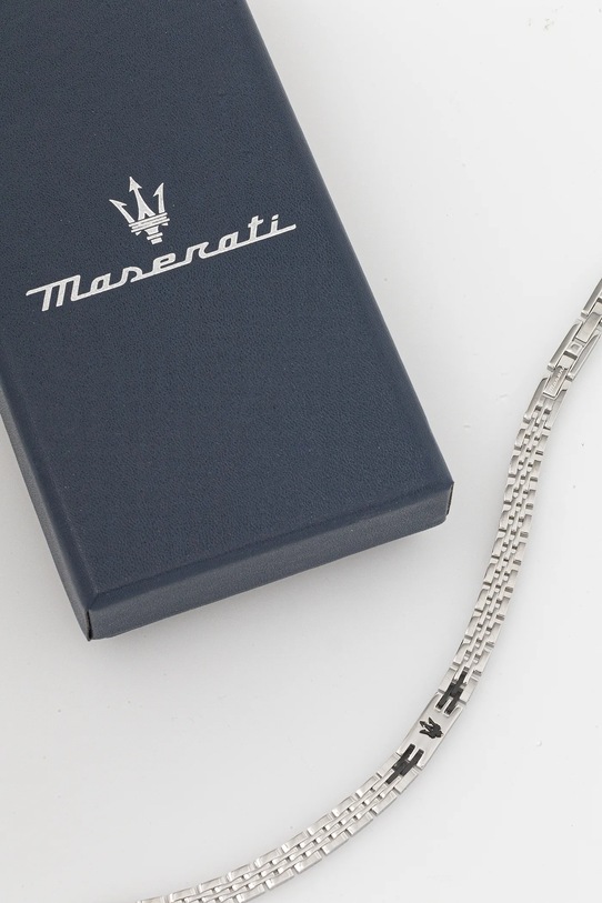 Doplňky Náramek Maserati ICONIC JM424AVD66 stříbrná