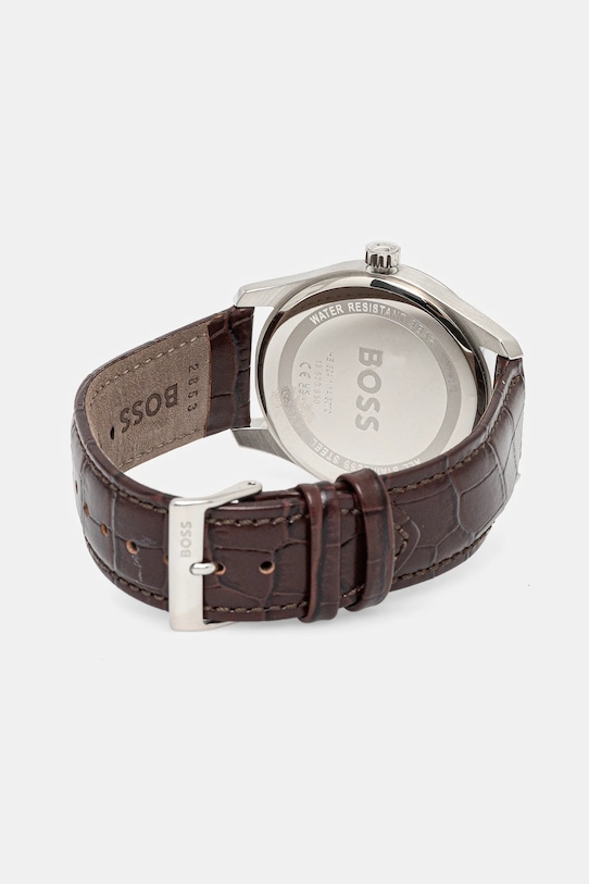 Akcesoria BOSS zegarek 1514114 brązowy