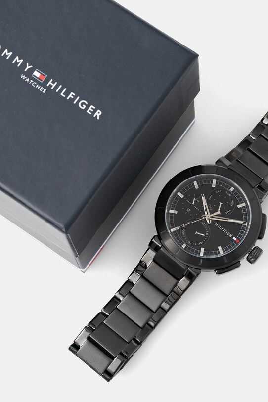 Αξεσουάρ Ρολόι Tommy Hilfiger 1792119 μαύρο