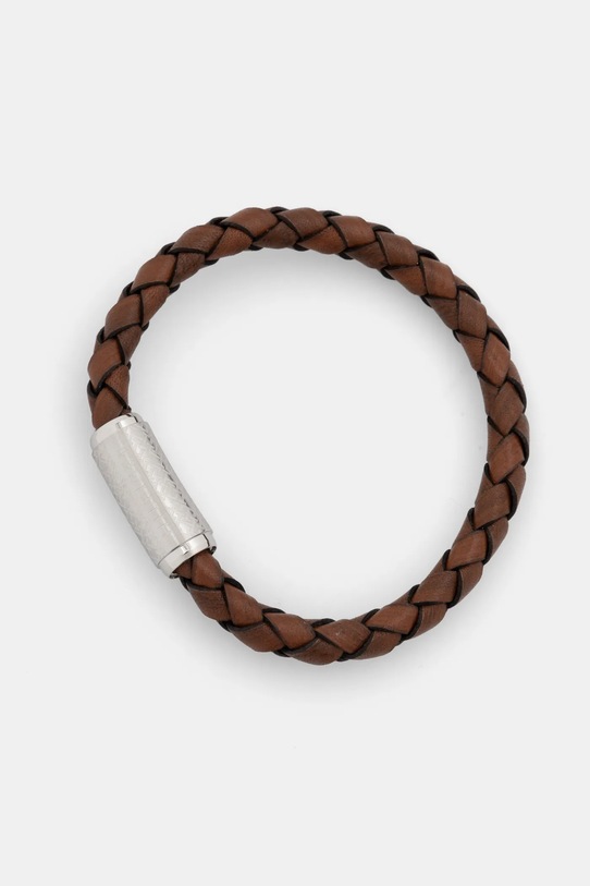 Δερμάτινο βραχιόλι Tommy Hilfiger Συσκευασία Δώρου καφέ 2790482