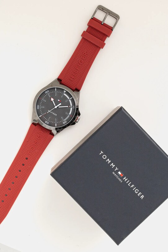 Akcesoria Tommy Hilfiger zegarek 1791527 czerwony