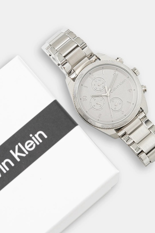 Calvin Klein zegarek srebrny 25200356