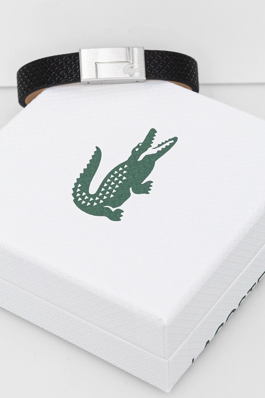 Βραχιόλι Lacoste 2040185S μαύρο AA00