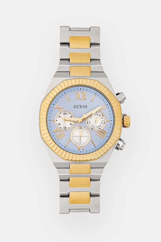 Hodinky Guess stříbrná GW0703G3