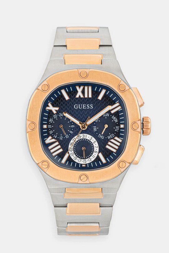 Guess zegarek srebrny GW0572G4
