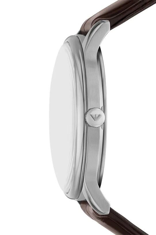 Accesorii Emporio Armani ceas MINIMALIST AR11672 maro