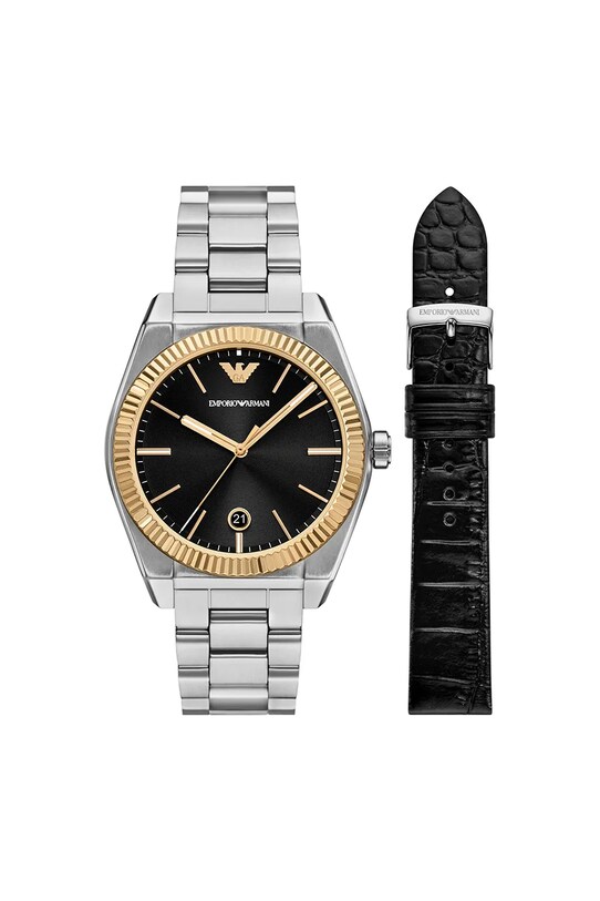 Часовник Emporio Armani FEDERICO сребърен AR80077SET