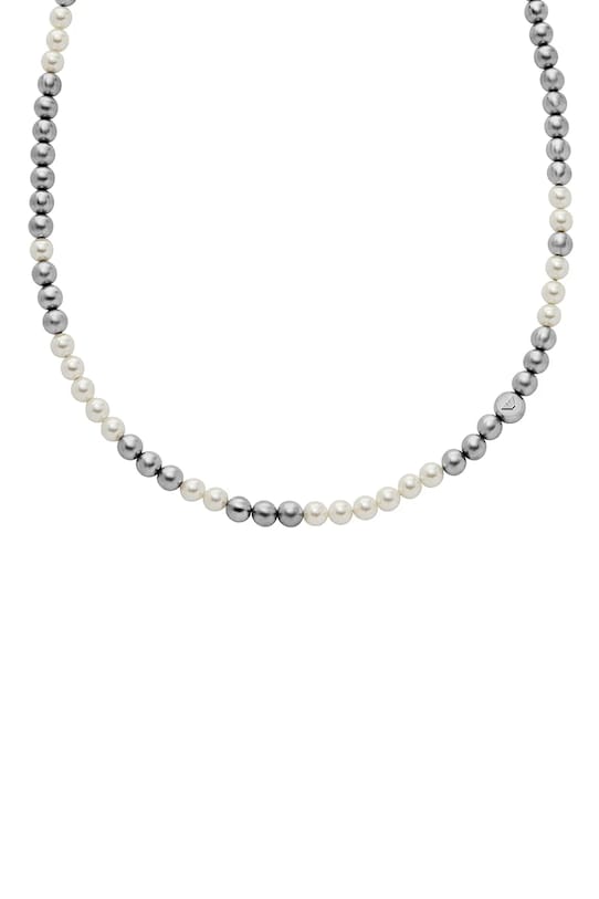 Emporio Armani naszyjnik ICONIC TREND szary EGS3176040