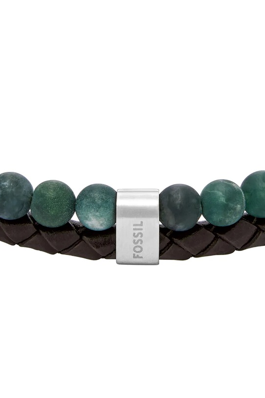 Zapestnica Fossil JEWELRY JF04854040 zelena AA00