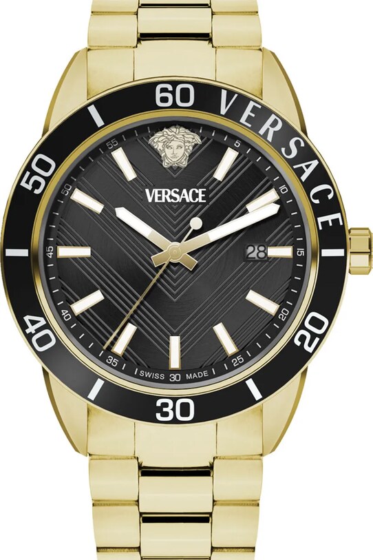 Часы Versace золотой VEYCA0724