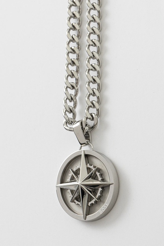 Náhrdelník BOSS NORTH 1580544 strieborná AA00