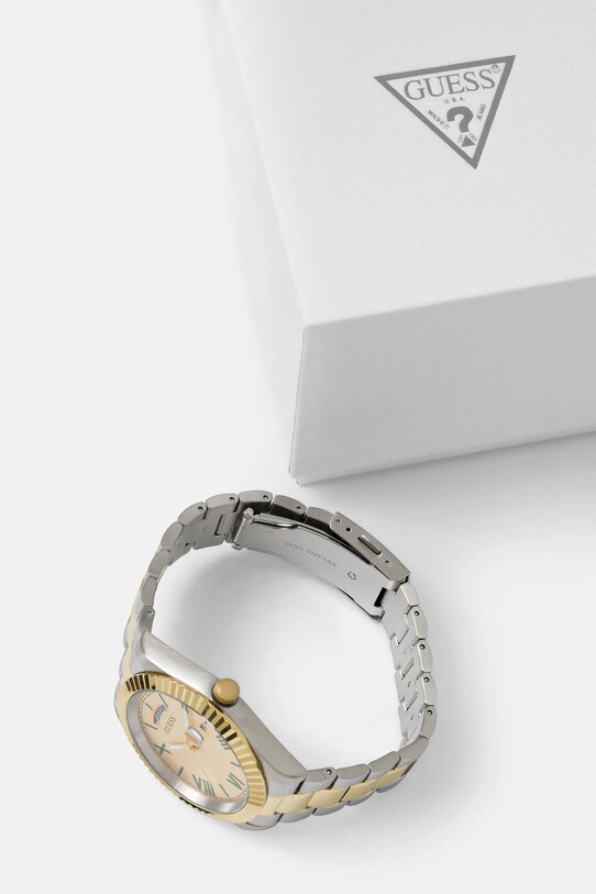 Guess zegarek srebrny GW0265G14