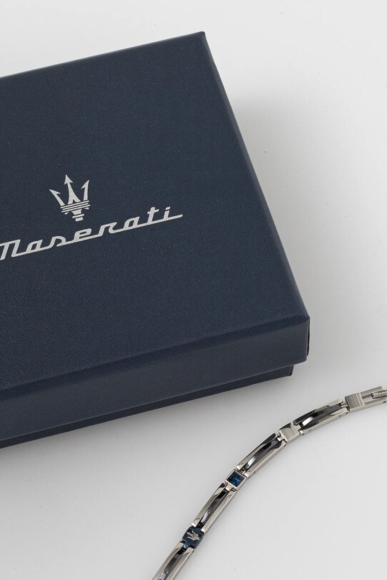 Kiegészítők Maserati karperec CERAMIC JM223ATZ20 ezüst