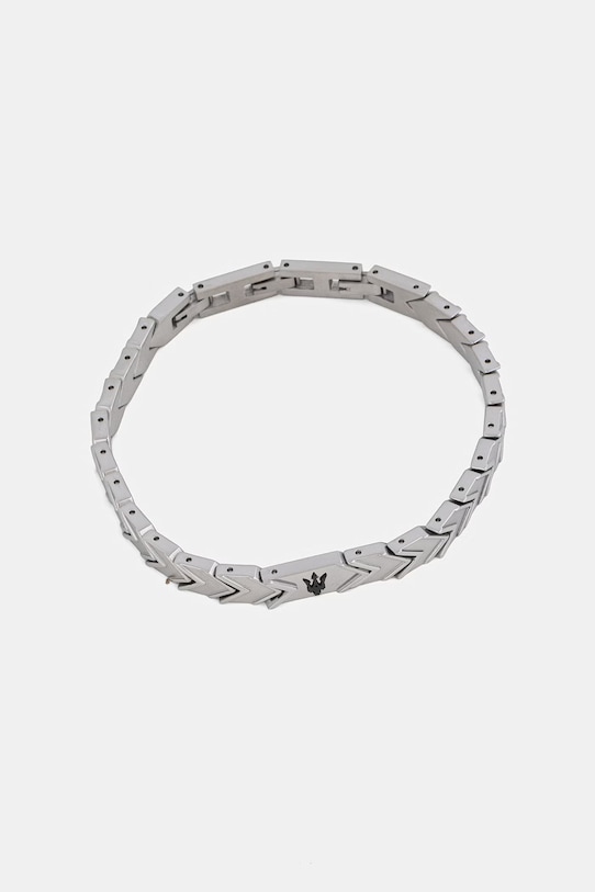 MASERATI bransoletka męska ICONIC srebrny JM225AVD91