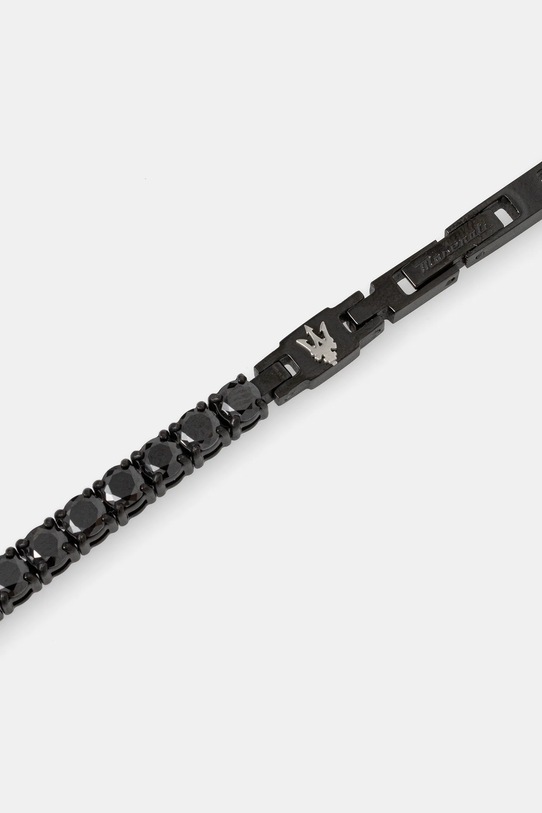 Maserati bransoletka TENNIS JM222AVC02 czarny AA00