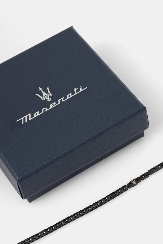 Akcesoria Maserati bransoletka TENNIS JM222AVC02 czarny