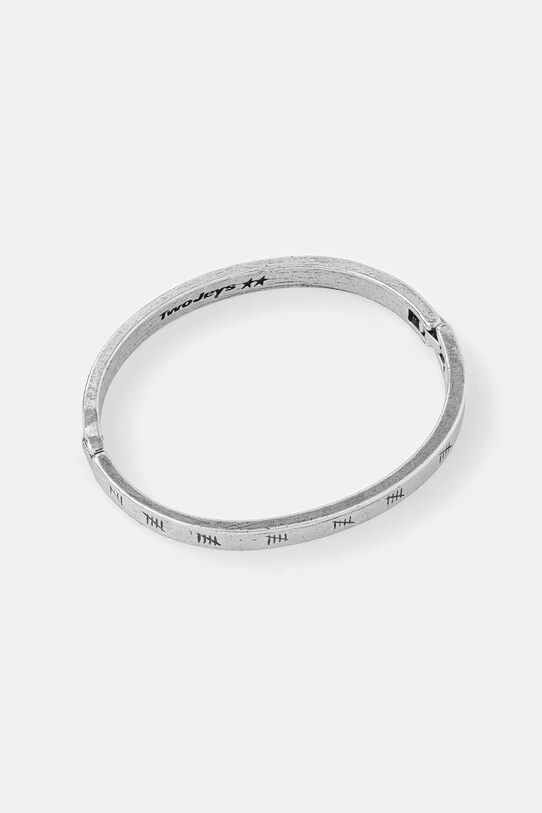 Twojeys brățară placată cu argint argintiu 100501001