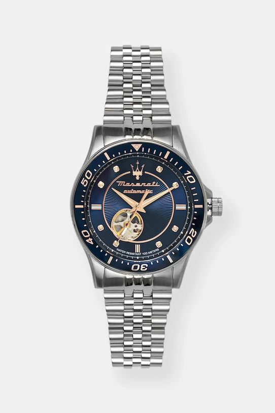 Maserati zegarek srebrny R8823140013