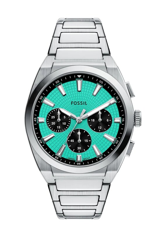 Fossil zegarek srebrny FS6117