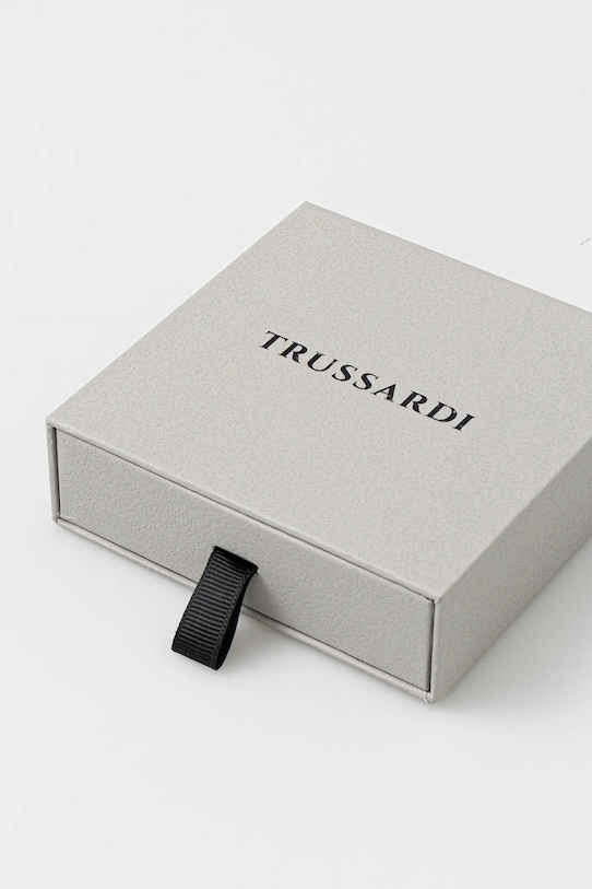 Αξεσουάρ Δερμάτινο βραχιόλι Trussardi T-LEATHER TJAXZ07 καφέ