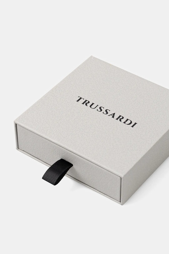 Akcesoria Trussardi bransoletka T-LEATHER TJAXZ08 srebrny
