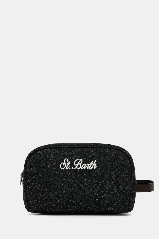 MC2 Saint Barth portfard imprimeu negru WES0009