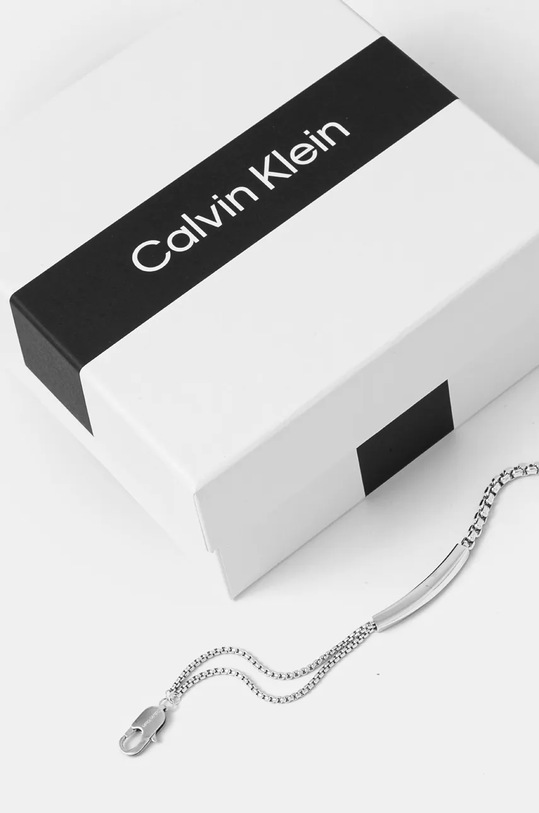 Akcesoria Calvin Klein bransoletka 35100058 srebrny