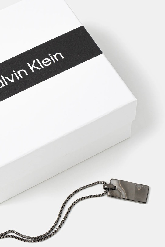 Accesorii Calvin Klein colier 35100032 gri