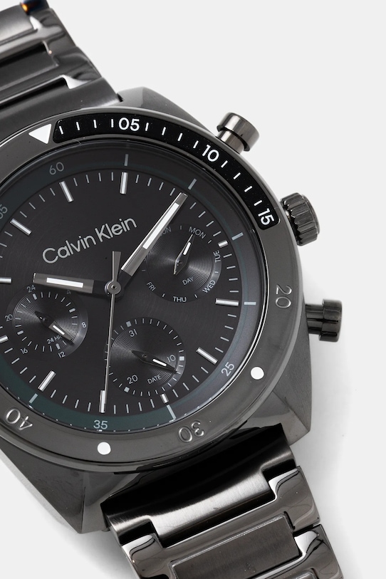 Calvin Klein zegarek 25200466 czarny AA00