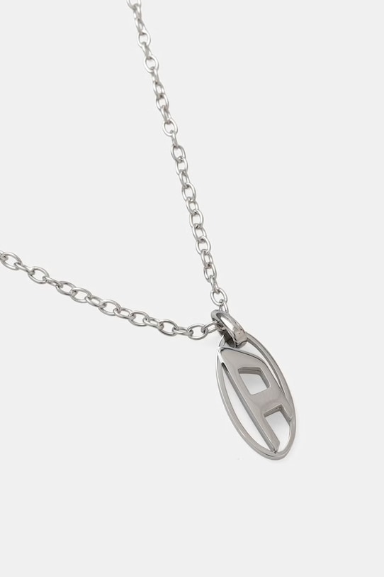 Diesel намисто з підвіскою чоловіче з хірургічної сталі DX1661040 срібний AA00