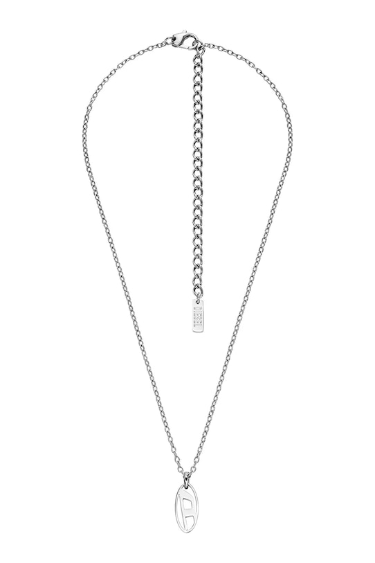 Diesel colier cu pandantiv pentru bărbați, din oțel chirurgical DX1661040 argintiu AA00