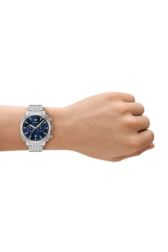 Часовник Emporio Armani сребърен AR11688
