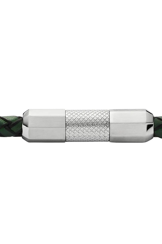 Fossil bőr karkötő JF04919040 zöld AA00