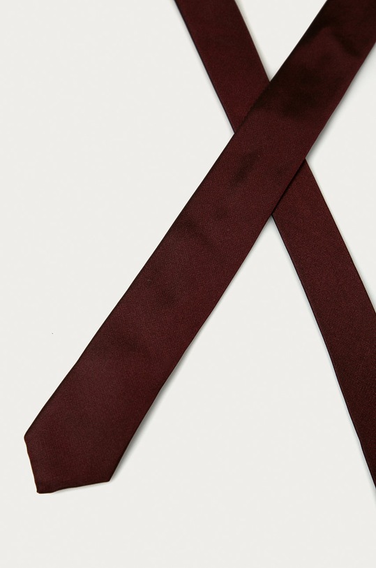 Selected Homme - Krawat 16051462 bordowy AA00