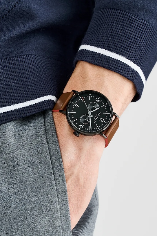 Ρολόι Ted Baker καφέ BKPPGF402