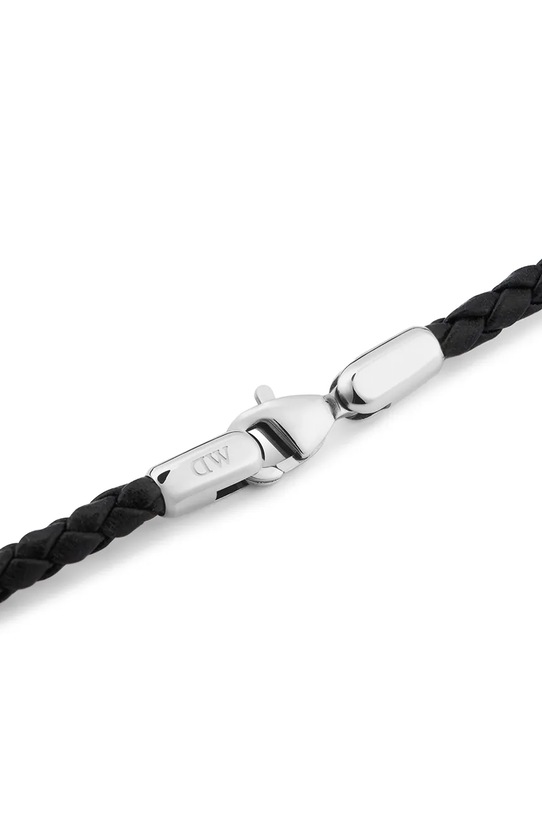Daniel Wellington bransoletka skórzana DW00401761 srebrny AA00
