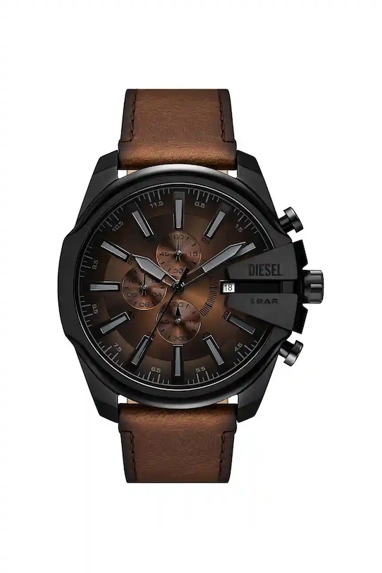 Diesel zegarek brązowy DZ4692