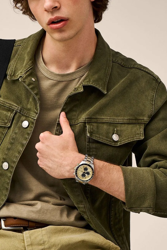 Fossil zegarek złoty FS6126