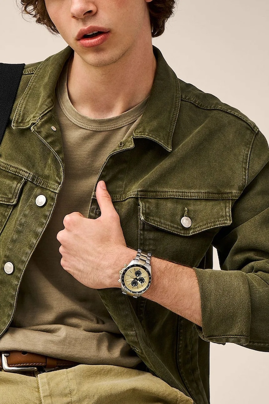 Fossil zegarek złoty FS6126