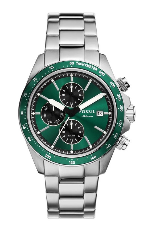 Fossil zegarek srebrny FS6127