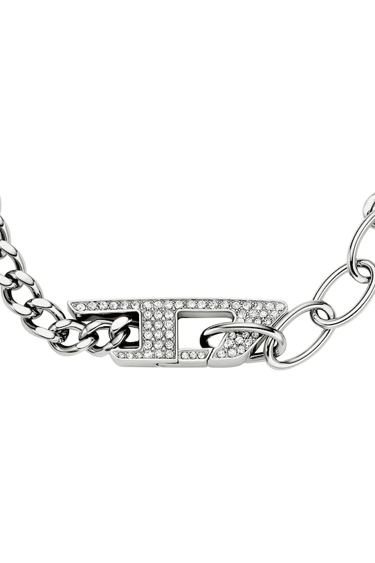 Diesel braccialetto DX1627040 argento AA00