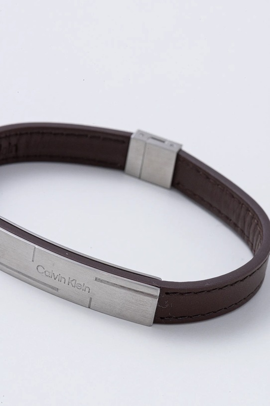 Calvin Klein bransoletka 35000057 brązowy AA00
