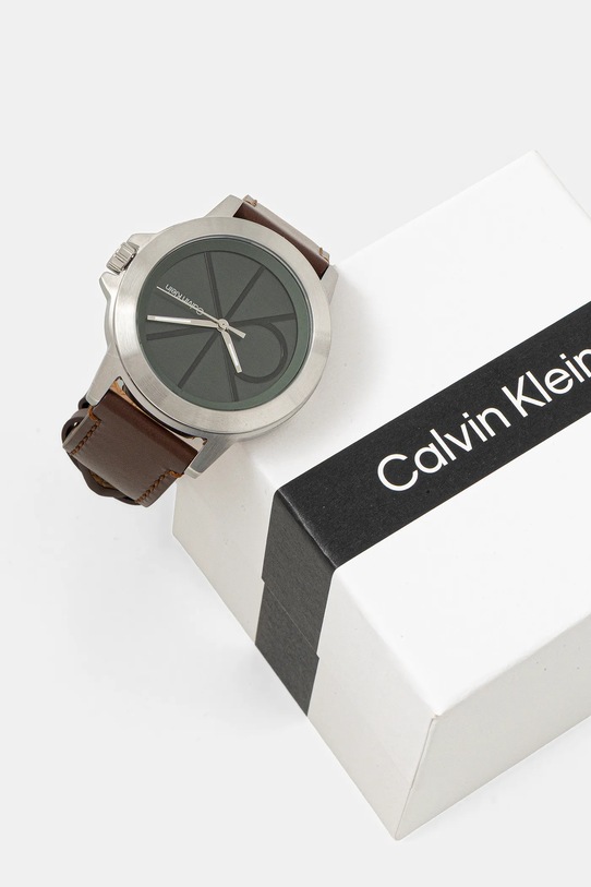 Calvin Klein zegarek brązowy 25200527