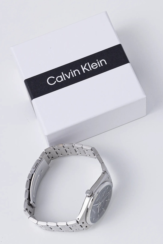 Akcesoria Calvin Klein zegarek 25200520 srebrny