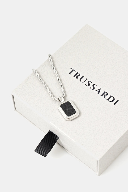 Akcesoria Trussardi naszyjnik TJAXZ15 srebrny