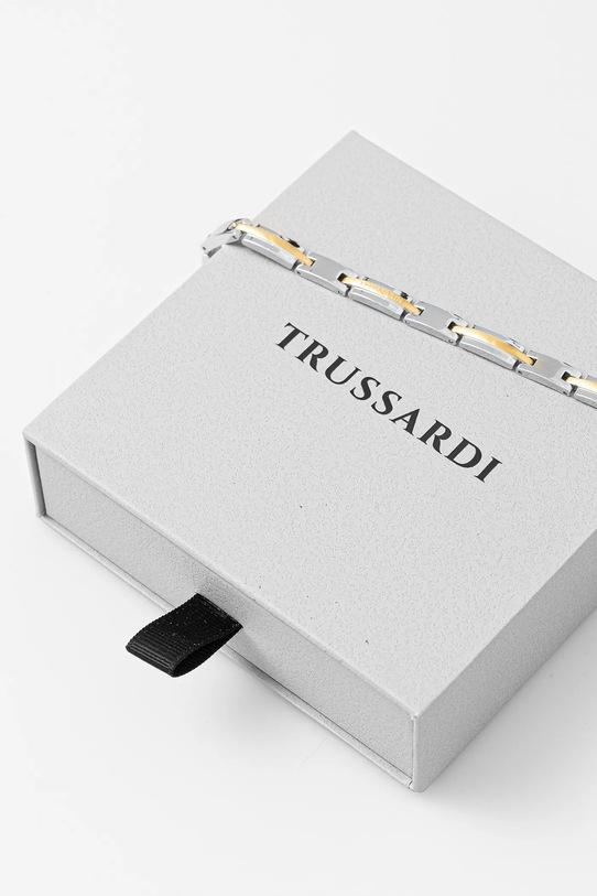 Αξεσουάρ Βραχιόλι Trussardi T-STEEL TJAXV27 ασημί