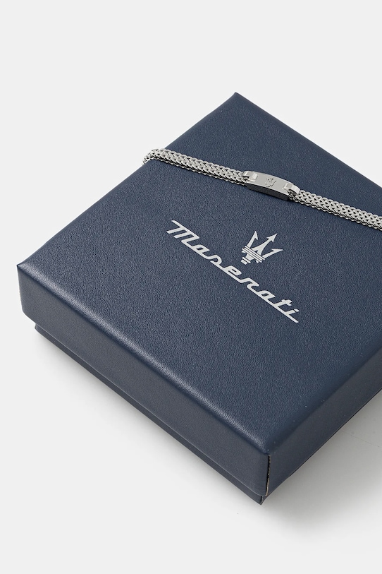 Akcesoria Maserati bransoletka ICONIC JM425AVD104 srebrny