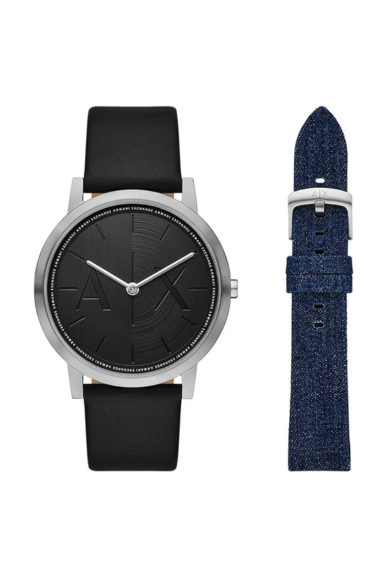 Armani Exchange zegarek srebrny AX7168SET