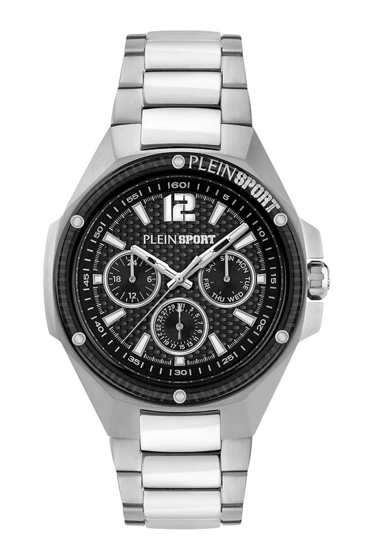 PLEIN SPORT zegarek srebrny PSLGA0425